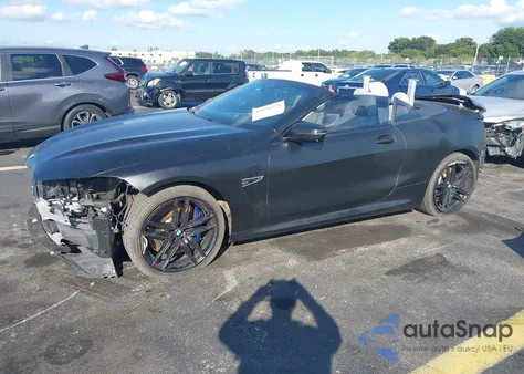 2020 BMW M8 from USA, damaged, VIN WBSDZ0C08LCD10916